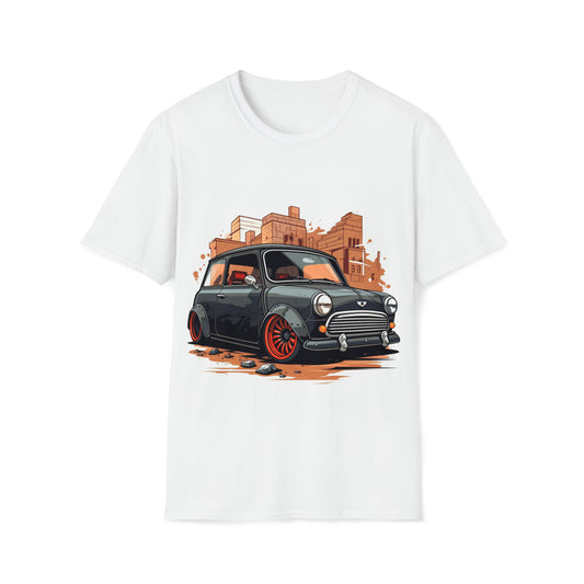 Vintage Vibe 🚗✨: Classic Mini Tee!